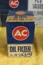 VINTAGE NOS  AC DELCO PF-131 5573976 OIL FILTER