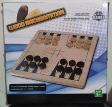 Wood Backgammon by Real Wood Games The Classic Wooden Tabletop Game Brand New