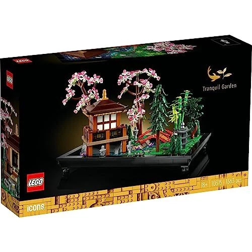 Lego Zen Garden 10315 Icono Toy Block Presente Arte Pintura Interior Niño Niña - Imagen 2 de 4