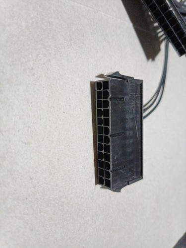 24Pin 20+4 Male To Female ATX Mainboard Motherboard PSU Adapter Power Cable Dual - Picture 3 of 3