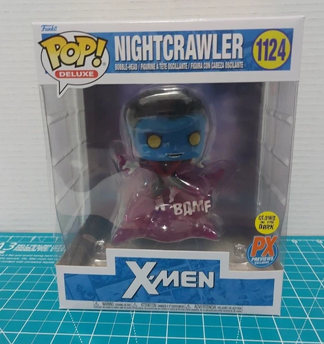 Funko POP! X-Men Teleporting Nightcrawler #1124 GITD Deluxe Exclusive