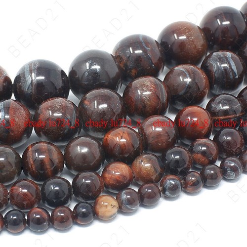 Mode Natürliche Edelstein Perlen Rund Lose Perlen 6 mm 8 mm 10 mm 12 mm 15 Zoll Strang - Bild 9 von 53