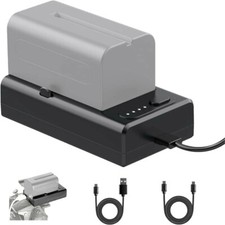 ZGCINE NP-F PD Battery Fast Charging Charger for Sony NP-F970 F550 F750 Battery