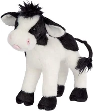 Douglas Cuddle Toys Sweet Cream Holstein Dairy Cow #4067 Stuffed Animal Toy