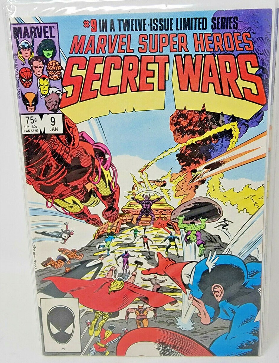 MARVEL SUPER HEROES: SECRET WARS #9 1985 9.2 Mike Zeck Cover