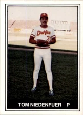 1982 TCMA Minor League Tom Niedenfuer Albuquerque Dukes #7