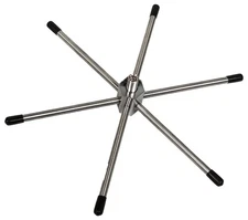 Workman WIL-KIT-B CB Radio Antenna 6 Element Ground Plane Radial - Black Tips