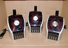 3x Elta 4572 Projektion Stereo Uhrenradio CD Player Radio Uhr Dual Wecker LCD