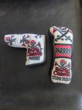 Used 2014 Scotty Cameron Pirate Putter And Utility Club Covers