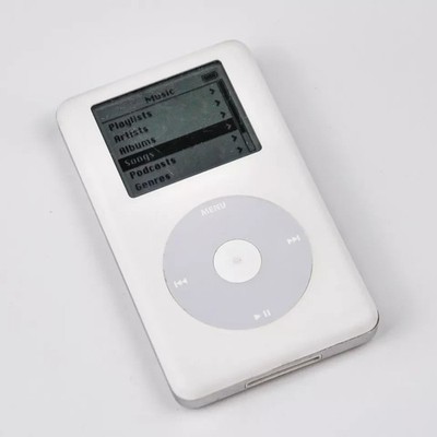 APPLE iPOD CLASSIC PHOTO 4TH GEN. WHITE 60GBNEW BATTERY MP3/MP4