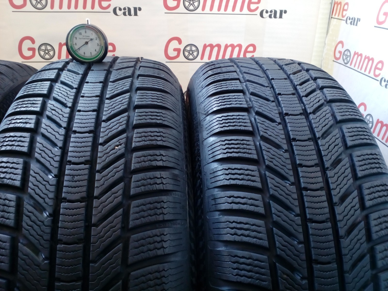 4 PNEUMATICI SEMINUOVI 7MM CONTINENTAL 215 60 17 GOMME USATE 215/60/17