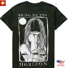 New Arrival Bring Me The Horizon Mens T-shirt - BMTH Faceless / Mushrooms - Band