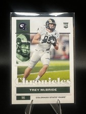 Panini Chronicles Draft Picks Trey McBride /49 #14 Rookie Football Card 