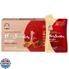 JUNG KWAN JANG US HongSamWon Plus - Korean Red Ginseng Tea, Pre and Post Work