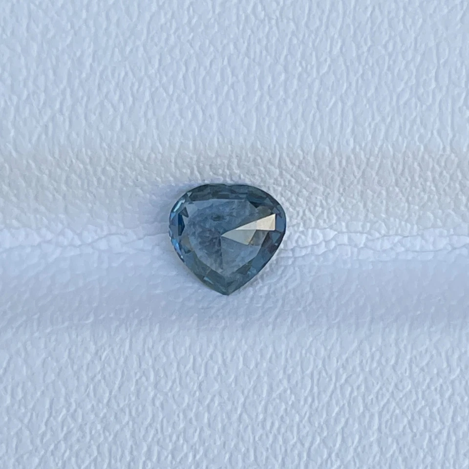 Natural 0.59 Cts Blue Spinel Heart Cut Gemstone Gift of Love - Image 4 of 4