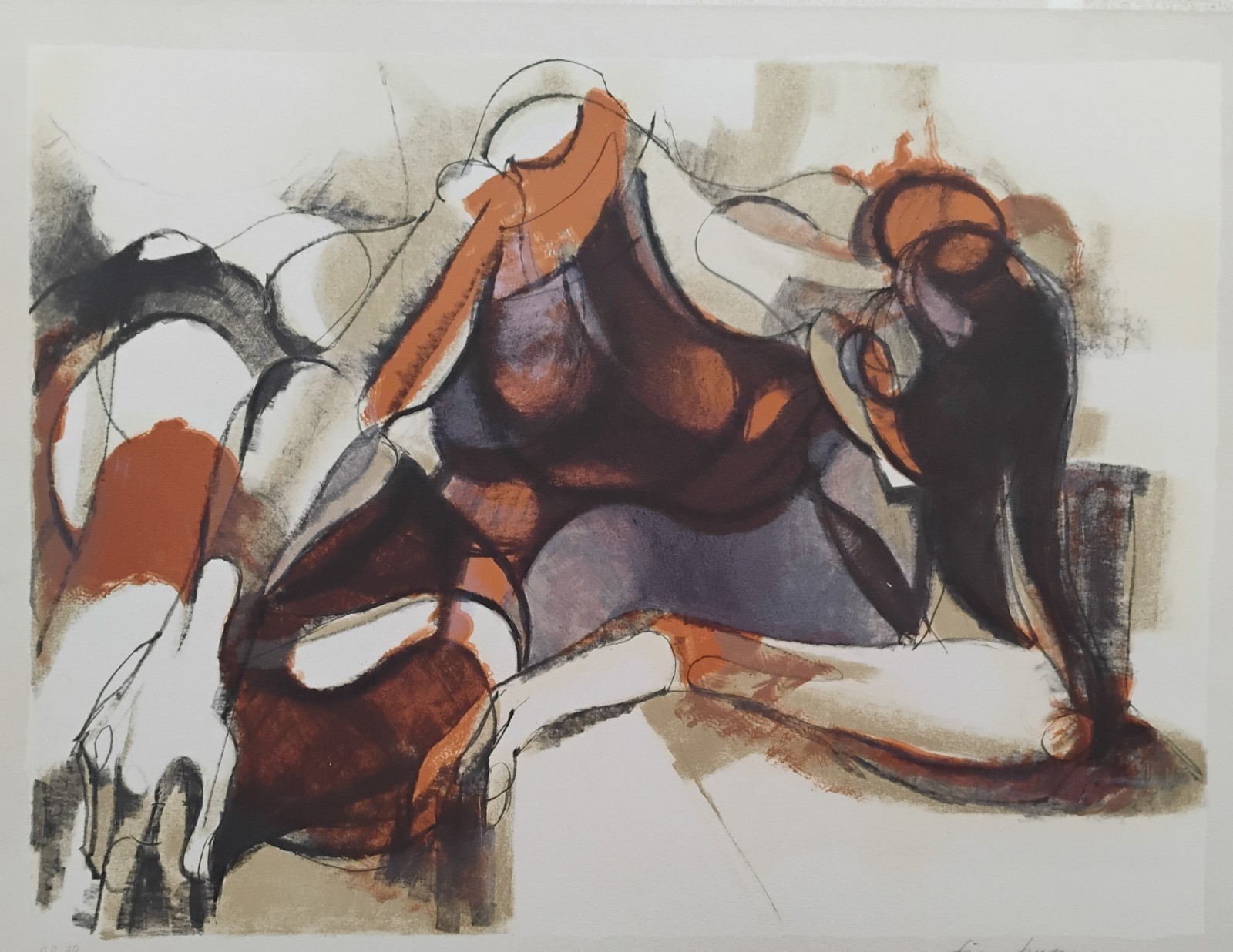 Jim Johnson Vintage # 30/40 Rare Short Run Rare Important Listed Artist 