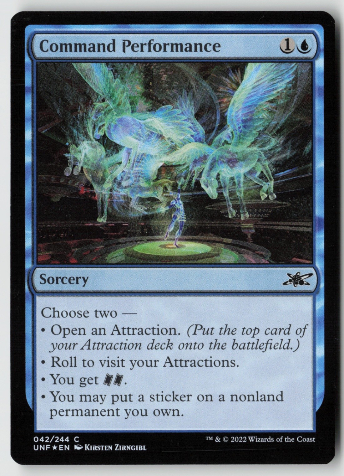 Command Performance FOIL 42 Unfinity NM
