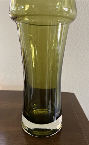 Riihimaki Finnland Tamara Aladin Kunst Glas Vase Vintage Midcentury MCM Scandi - Bild 5 von 6