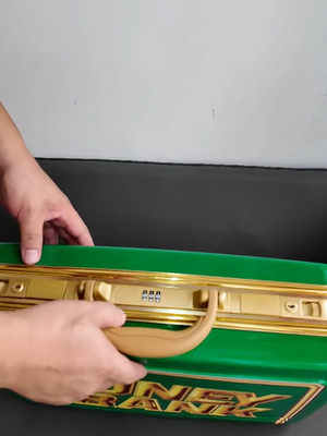 1:1 WWE Money In The Bank Briefcase Replica Green Championship