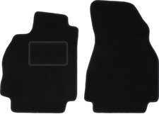 Fußmatten Automatten Vorne Velours Schwarz für Renault Megane II 2002-2008