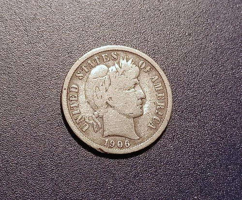 VG/Fine 1906-O Barber Dime (better date)