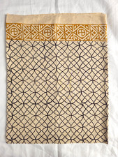 Hand block print sarong 100 cotton pareo Women beach Cover up size 44x72 inch