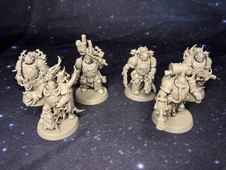 6 Plague Marines Seuchenmarines WARHAMMER 40k 40.000 Death Guard