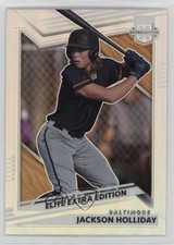 2022 Panini Elite Extra Edition Optic Holo Prizm Jackson Holliday #1 1i9