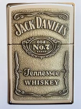 Jack Daniels Tennessee Whiskey Zippo Sign - Vintage Style - Old No. 7