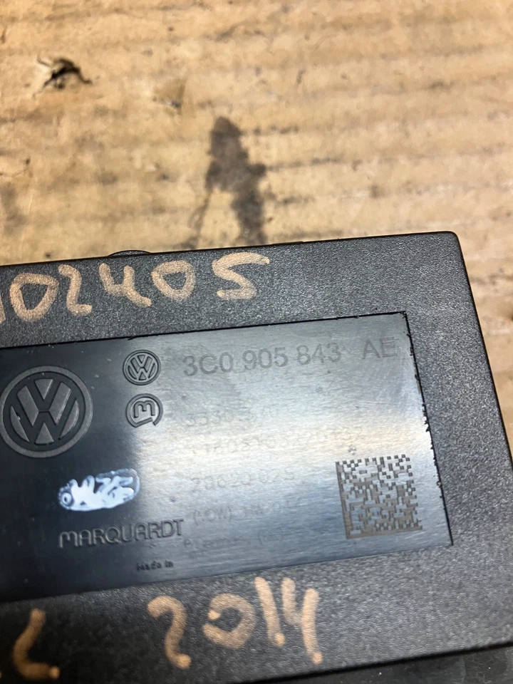 2009-2017 VOLKSWAGEN CC PASSAT B6 IGNITION SWITCH LOCK P/N 3C0905843AE - Image 4 of 4