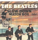 BEATLES-PICTURE SLEEVE + 45--(MATCHBOX)--PS--PIC--SLV