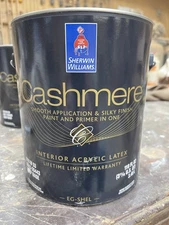 1 Gallon Sherwin Williams Cashmere Interior Eg-Shell / 7075 Web Gray