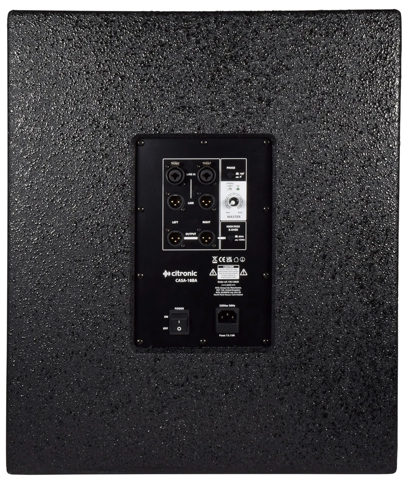 18" Active Sub 600W RMS CASA 2200W PEAK - Image 2 of 4