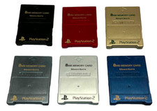 6 x Fujiwork Magic Gate PS2 Memory Card PlayStation 2 8MB PAL and NTSC