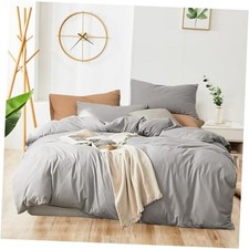 Silver Grey Comforter Set Full Light Full 80" 90"-Comforter 1-sliver Grey