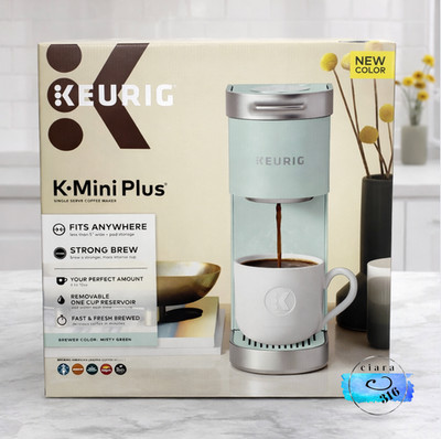 Keurig K-Mini Plus Single Serve K-Cup Pod Coffee Maker - Misty Green