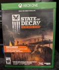 State Of Decay Year One Survival Edition Microsoft Xbox One Mint Condition