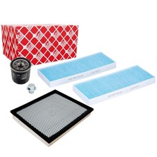 FEBI Inspektionspaket Filtersatz Schraube für NISSAN PATHFINDER R51 4.0