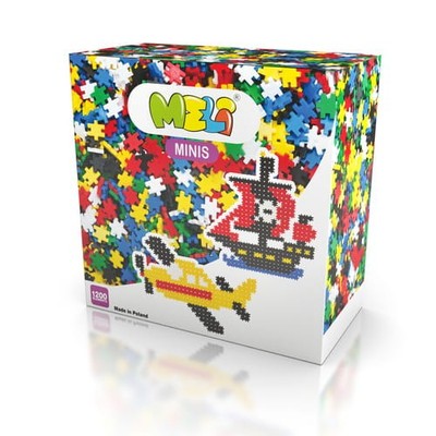 Meli Minis Bausteine, 1200 Stück