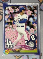 2025 Topps Tokyo Series Takashi Murakami FREDDIE FREEMAN #9 Dodgers World Series