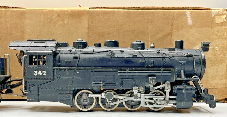 Gilbert American Flyer S Gauge 342 0-8-0 Switcher in Excellent Cond. w/Box - Image 2 of 4