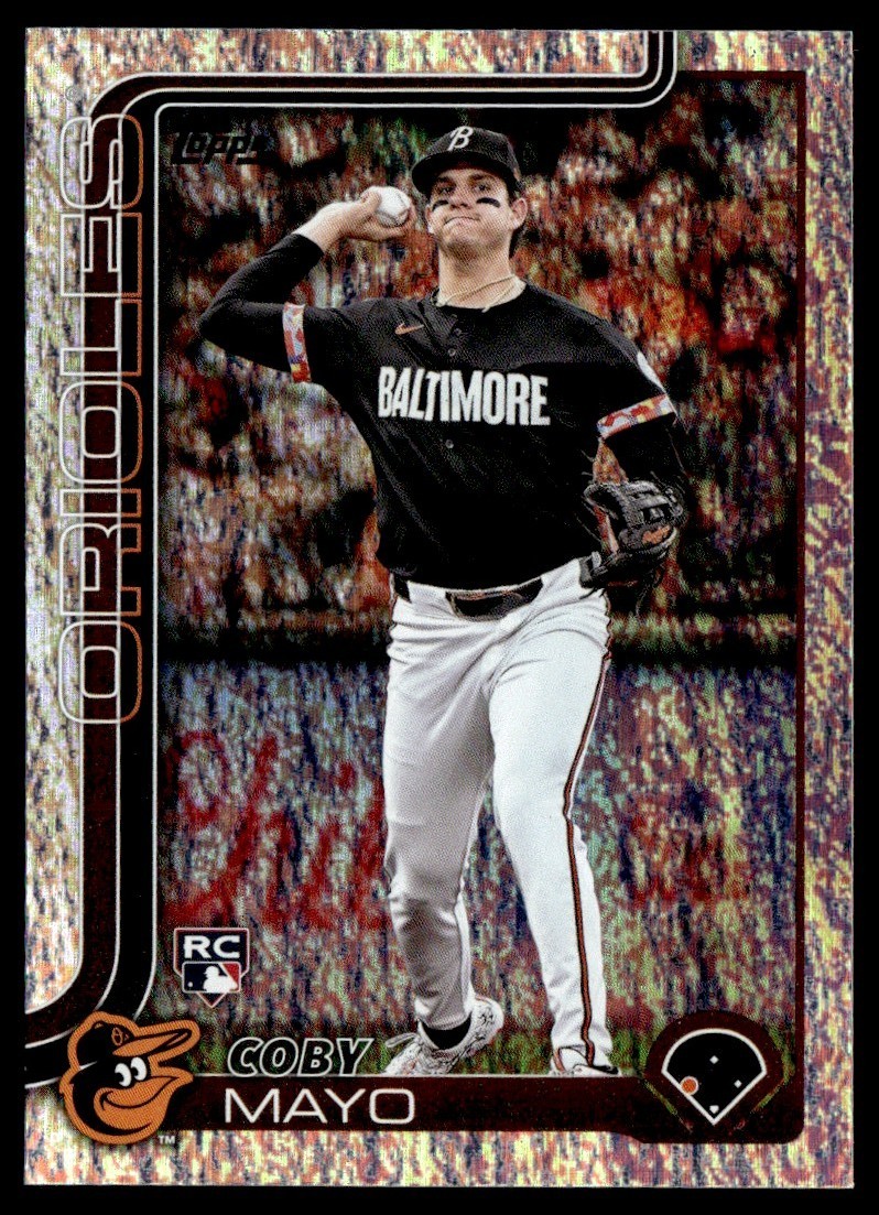 2025 Topps Series 1 Holo Foil Coby Mayo RC #20