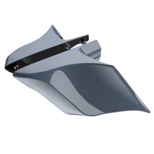 Extended Side Covers ABS CVO Style Stretched Panels for Harley Touring