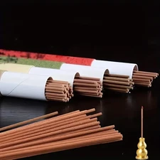40Pcs Home Incense Stick Natural Sandalwood Incense Sticks Aroma Blessing Ceremo