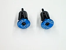 Shimano PRO Handlebar BLUE Anodized Bar End Plug Alloy Road Mountain NEW