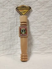 Vintage  Widmer Hefeweizen Wheat Beer Tap Handle 11 Inches Wood VGC Unique