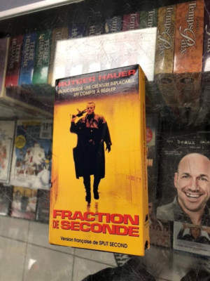 Fraction de Seconde (Split Second) Rutger Hauer VHS FR French Good NTSC
