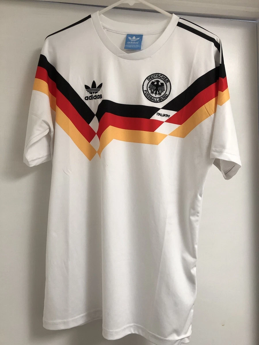 West Germany retro soccer Jersey World Cup 90