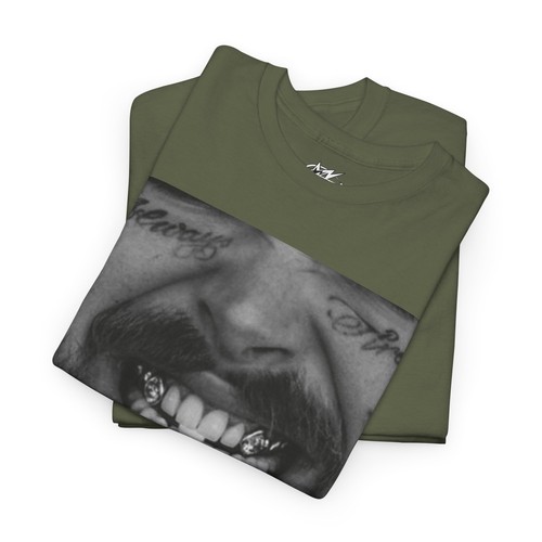 Post Malone Big Face Bold Graphic Unisex Heavy Cotton Tee, Edgy Streetwear - Picture 18 of 36