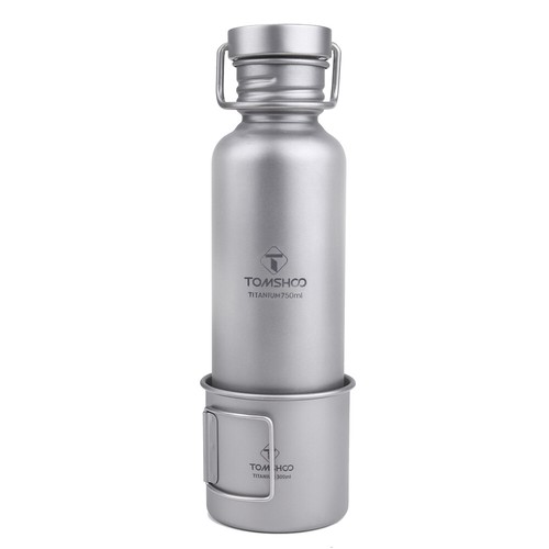 Acheter TOMSHOO tasse en titane tasse de Camping légère tasse d'extérieur Durable tasse de thé au lait en cristal de titane